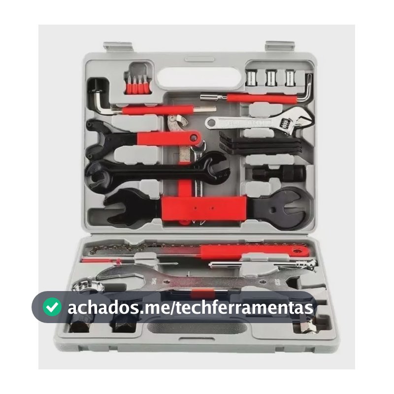 Kit Ferramenta Bike Maleta Completa Profissional - 44 Peças