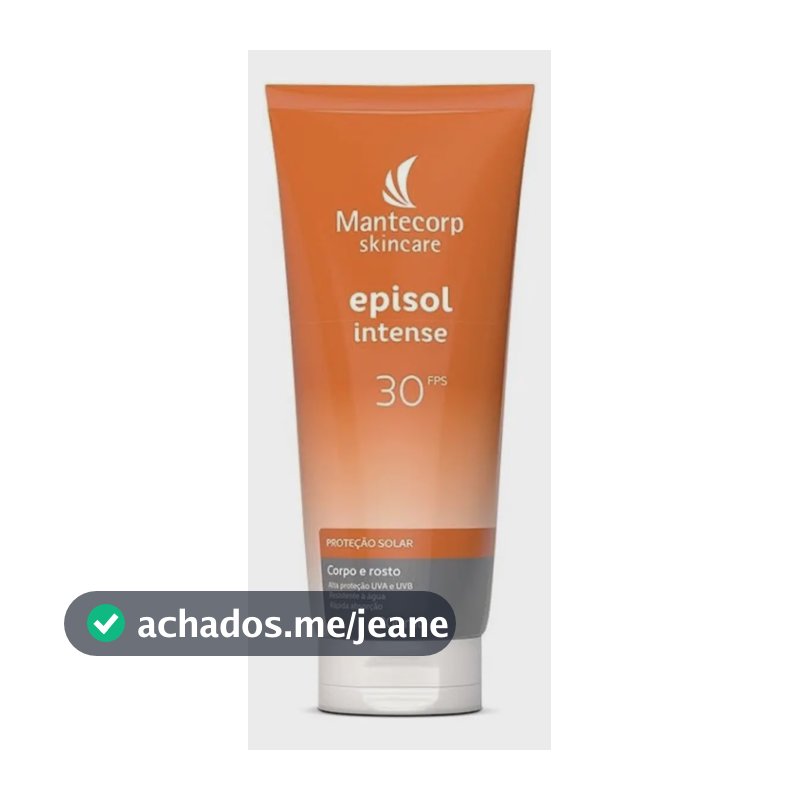 Protetor solar episol intense Mantecorp fps30 200ml