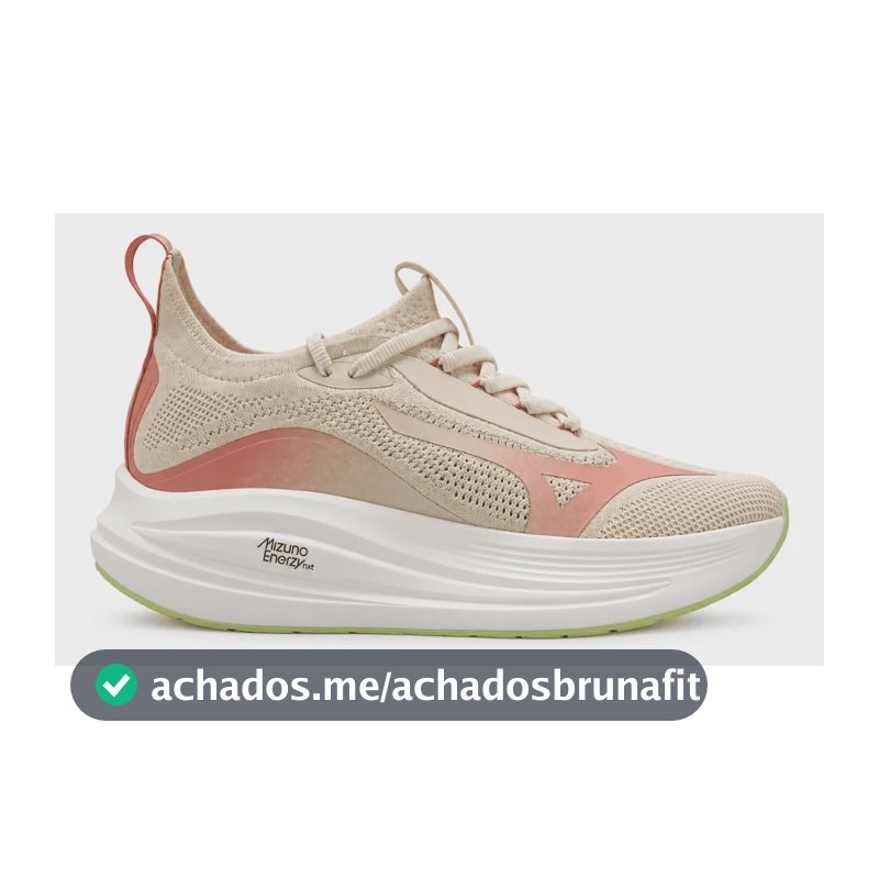 Tênis Mizuno Neo Aura Knit Corrida Original Confortável Algodao/rosa 35,0 Br