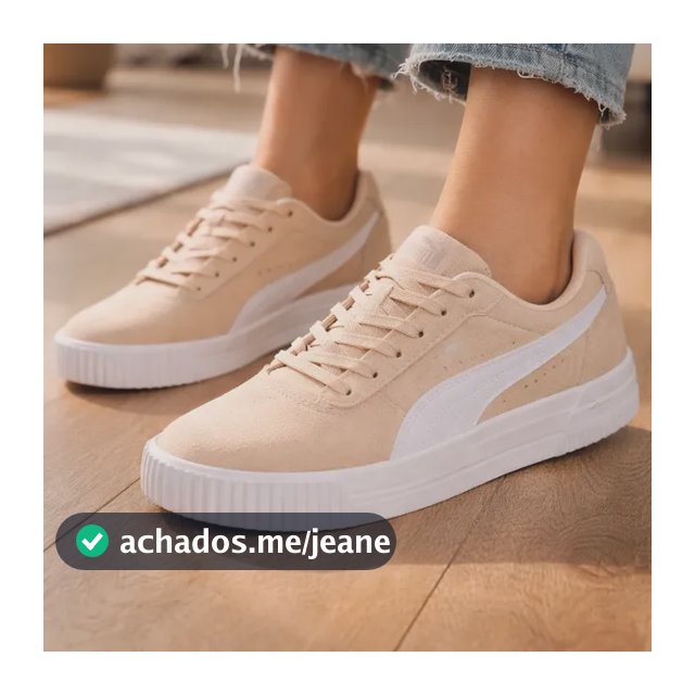 Tênis Feminino Puma Nyra Sd Bdp Bege Lisa 38 Br