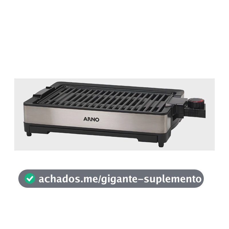 Churrasqueira elétrica Arno GPRA preta