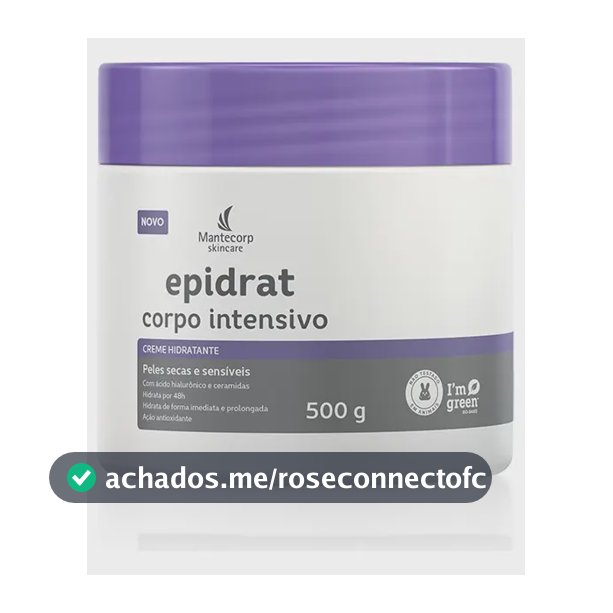 Creme Hidratante Epidrat Corpo Intensivo 500g