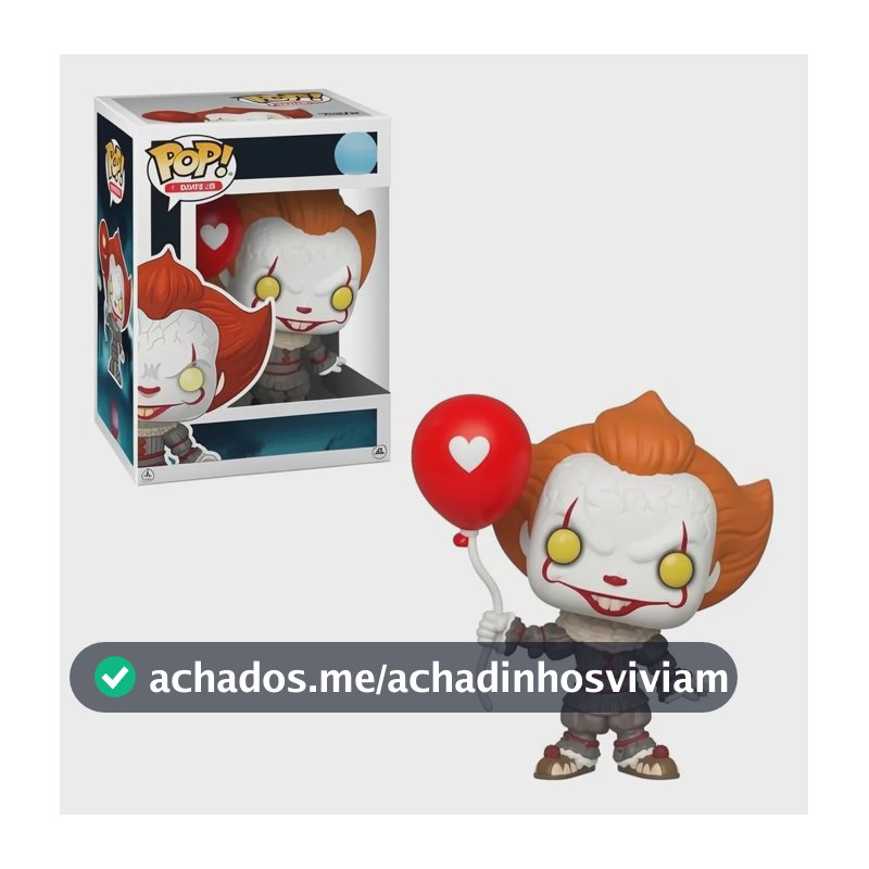 Boneco Funko Pop It Pennywise With Boat #472