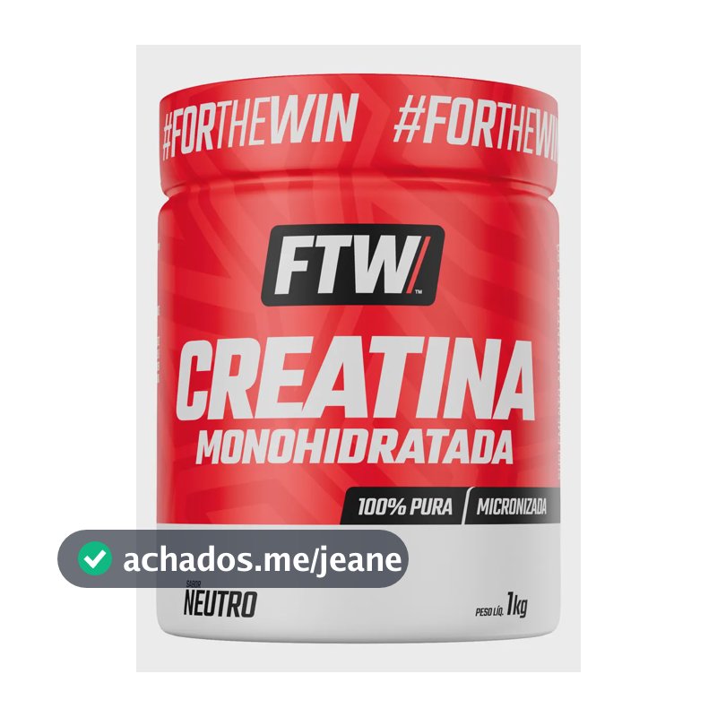 Creatina FTW em pó Sem sabor x 1kg