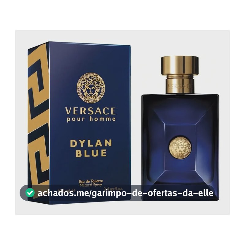 Versace Dylan Blue Pour Homme Edt - Perfume Masculino 100ml