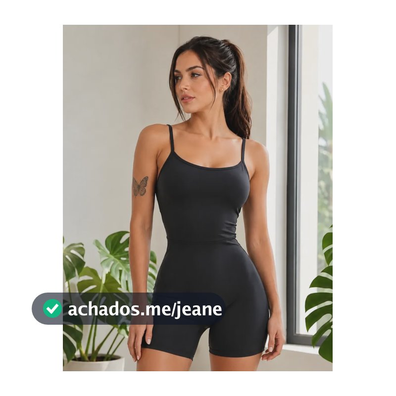 Macaquinho Feminino Fitness Academia Zero Transparência Preto G