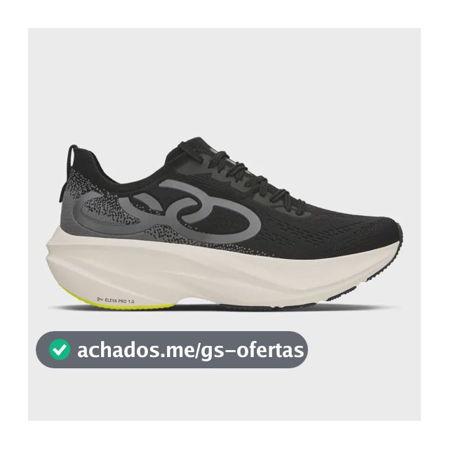 Tênis Olympikus Vibra Masculino Corrida Preto Lisa 41 Br