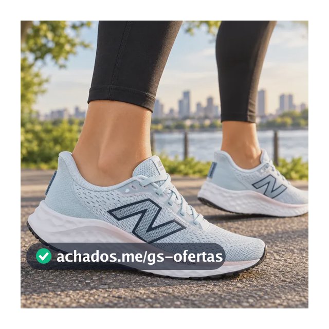 Tênis New Balance Feminino Fresh Foam Corrida Caminhada