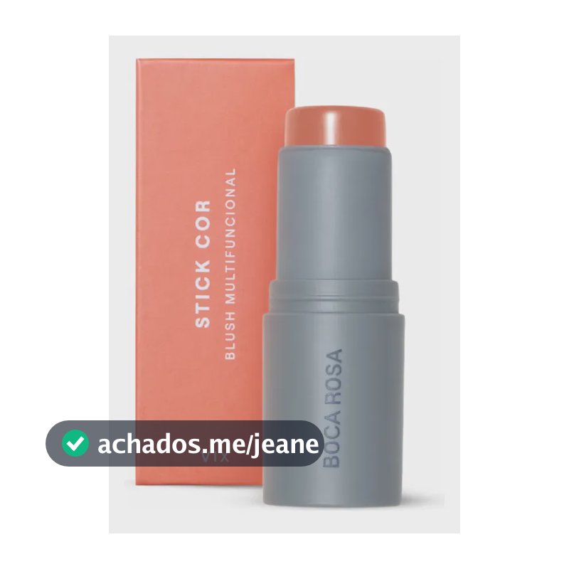 Blush Stick Cor Vix Multifuncional Boca Rosa Beauty Vix