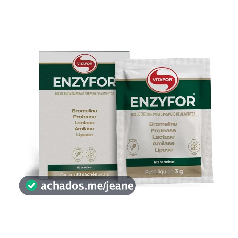 Enzyfor Vitafor Sachês 30 Unidades Sem Sabor