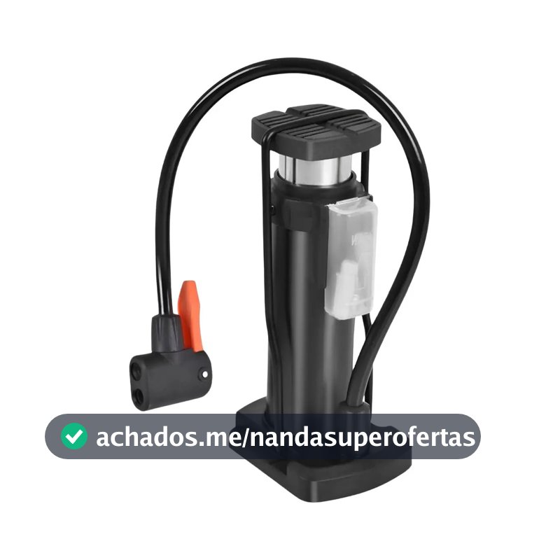 Bomba De Ar Encher Manual Pneus Bicicleta Carro Moto Bola Colchão 160 Psi Variall