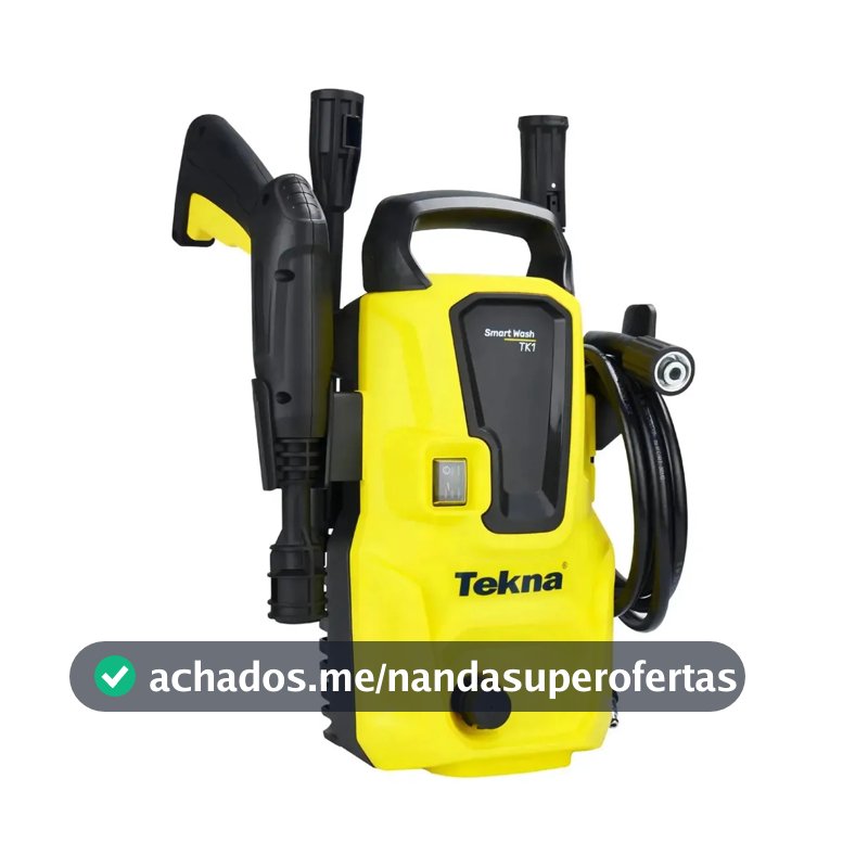 Lavadora De Alta Pressao Tekna Hlx16002v 60hz , 1000 Amarelo 60hz