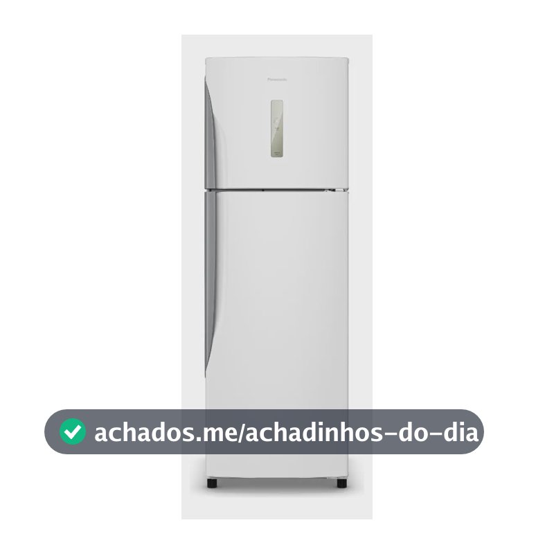 Refrigerador Panasonic 391l Branco Nr-bt41pd2w Branco