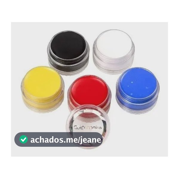 Tinta Facial Colormake Cremosa com 5 cores