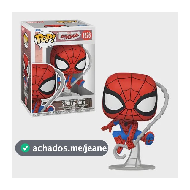 Boneco Funko Pop! Marvel Homem-aranha Amigão Da Vizinhança