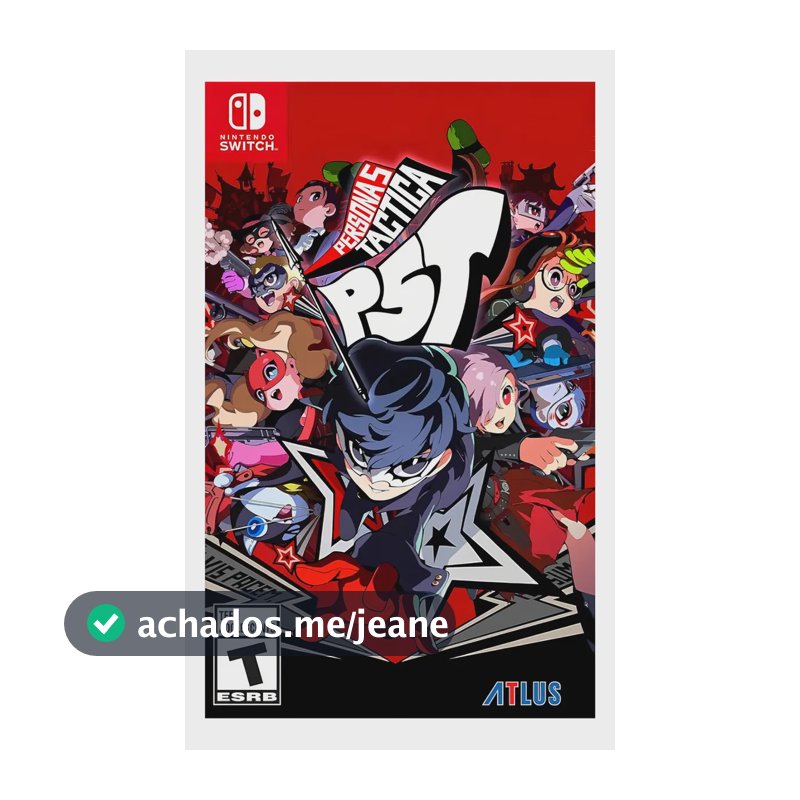 Persona 5 Tactica Launch Edition Nintendo Switch RPG Atlus 2023