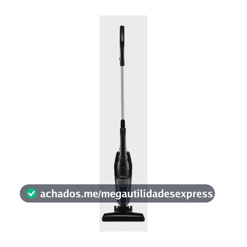 Aspirador De Pó Vertical 2x1 Clean Ii Preto - Elgin