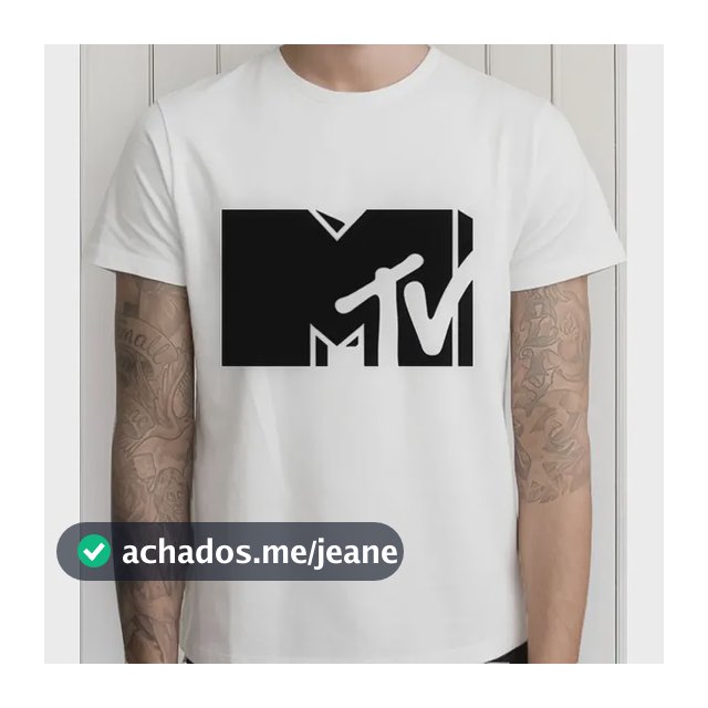 Camisa Camiseta Blusa Mtv Programa Televisão Mascul Feminino