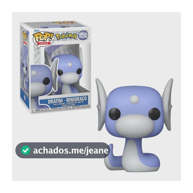 Boneco Funko Pop! Pokémon - Dratini