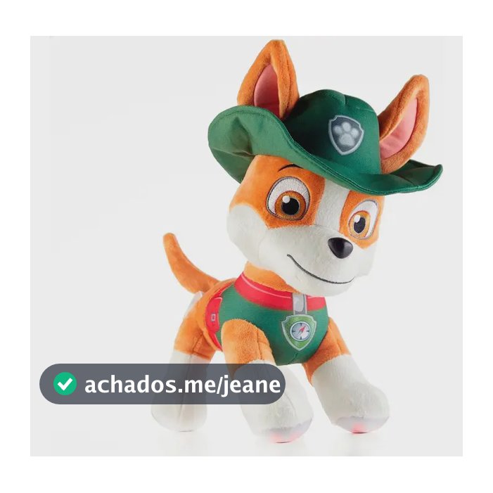 Boneco De Pelúcia Tracker Patrulha 30 Cm - Sunny 1353