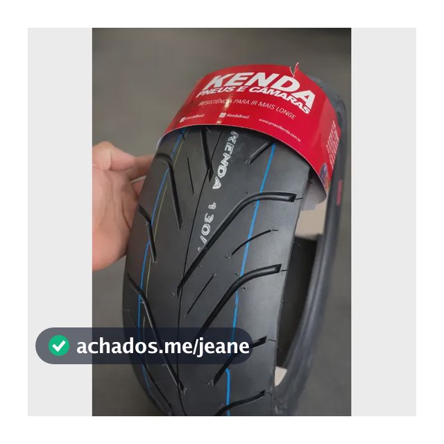 Pneu 130/70-13 Traseiro Yamaha Nmax 160 63p Tl K6007 Kenda