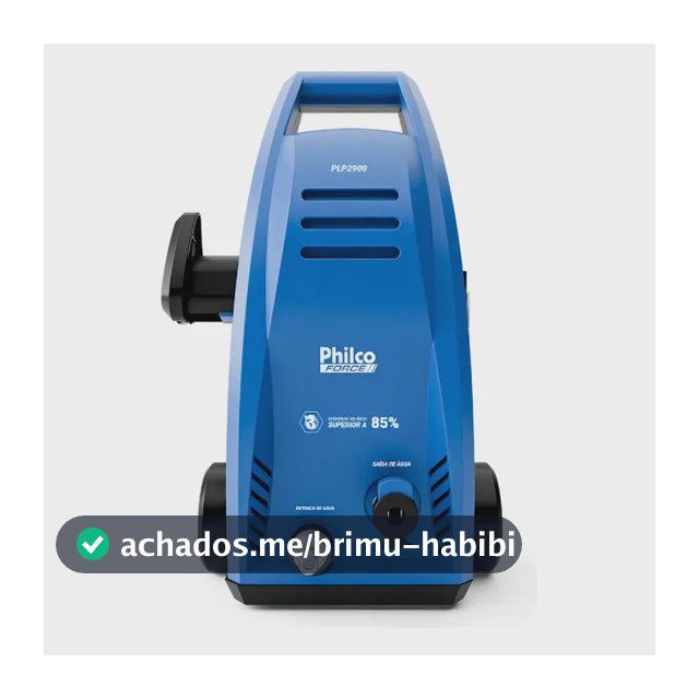 Lavadora De Alta Pressão Plp2900 1800psi 1600w Philco Cor Unic Frequência 60hz