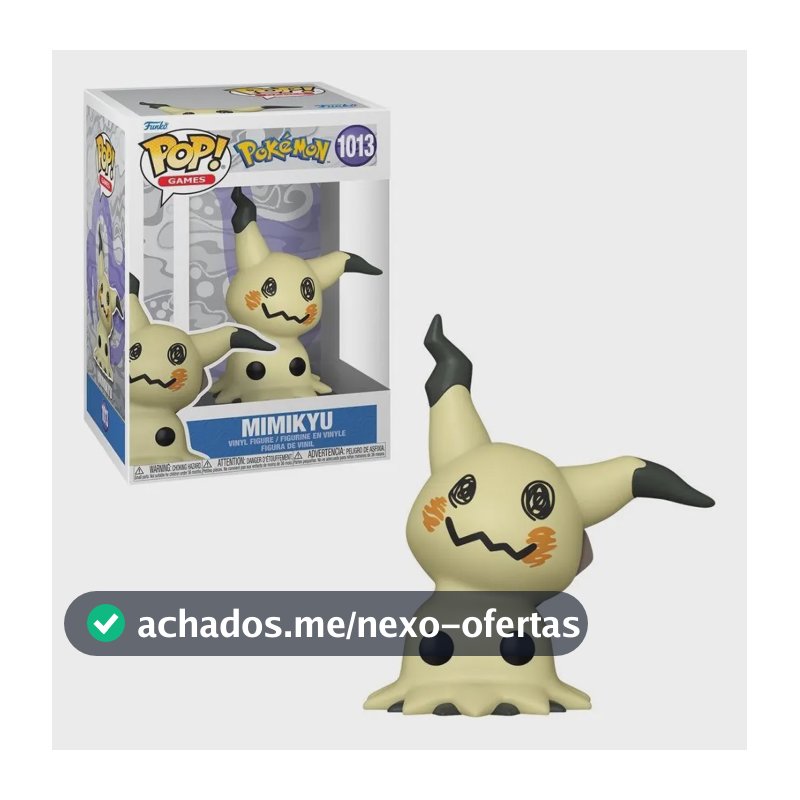 Boneco Funko Pop! Pokémon - Mimikyu
