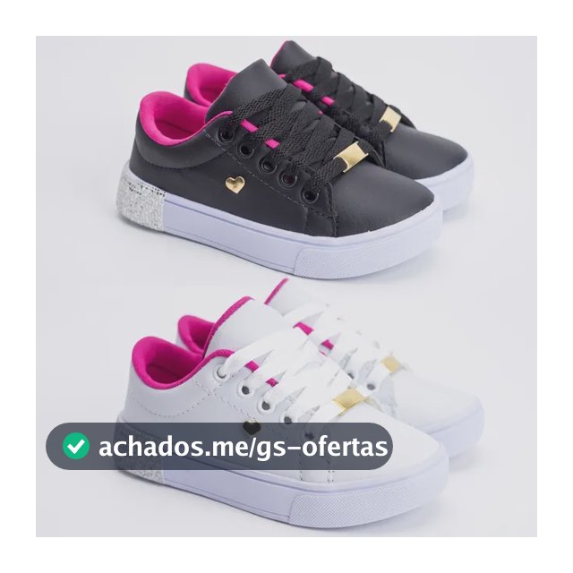 Kit 2 Tênis De Menina Leve E Confortavel 25 - 36 Envio Já