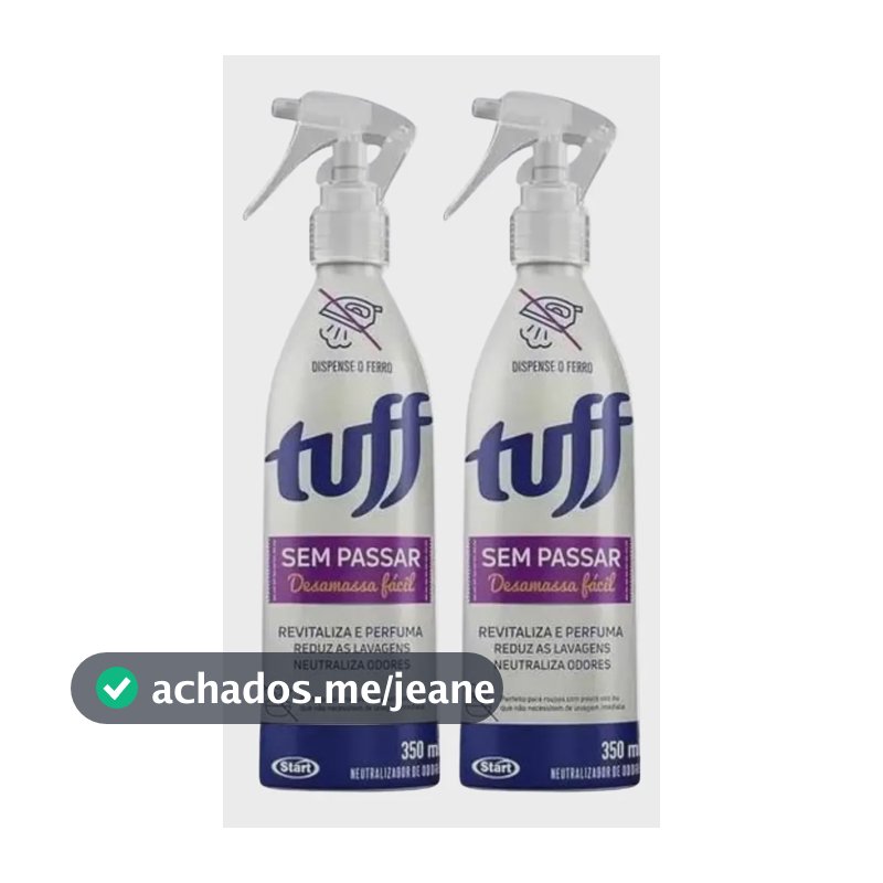 Kit 2 Desamassa Fácil 350ml Tuff Sem Passar