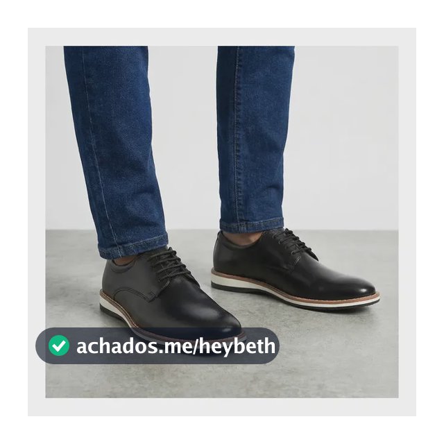 Sapato Social Masculino Casual Oxford Preto Marrom Trabalho