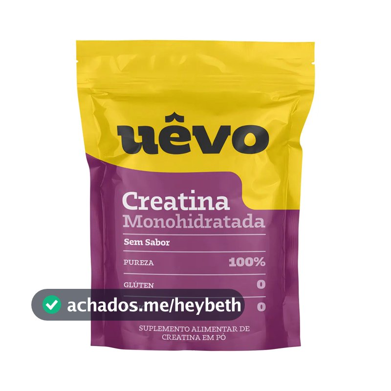 Creatina UÊVO Protein em pó Sem sabor x 300g