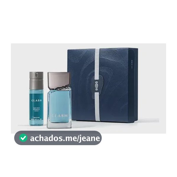 O Boticário Clash Kit Presente Masculino Água de colônia (1 kit com 2 itens)