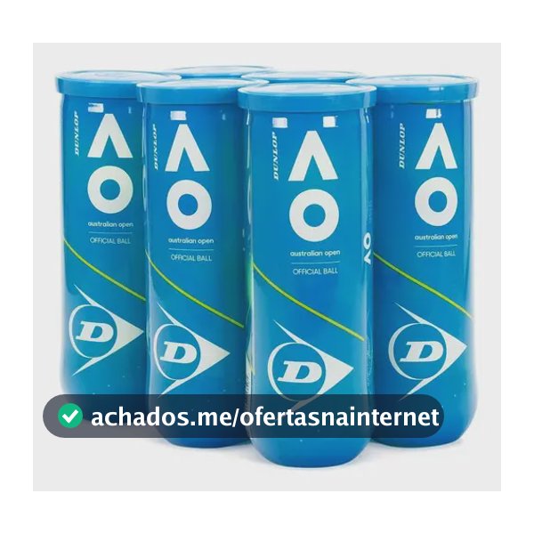 Bola De Tênis Dunlop Australian Open Pack C/6 Tubos