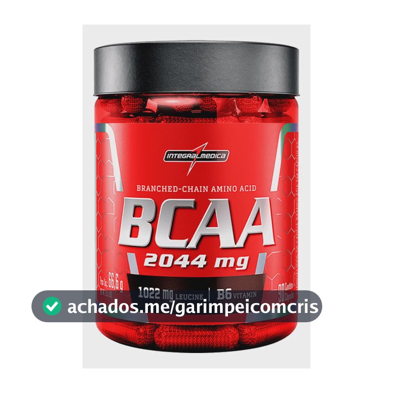 BCAA 2044mg Integralmédica BCAA 2044mg 90 Cápsulas