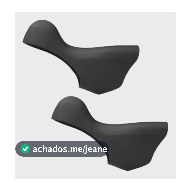 Capa Manopla Sti Shimano Ultegra St 6700 10v Dir/es Borracha Preto