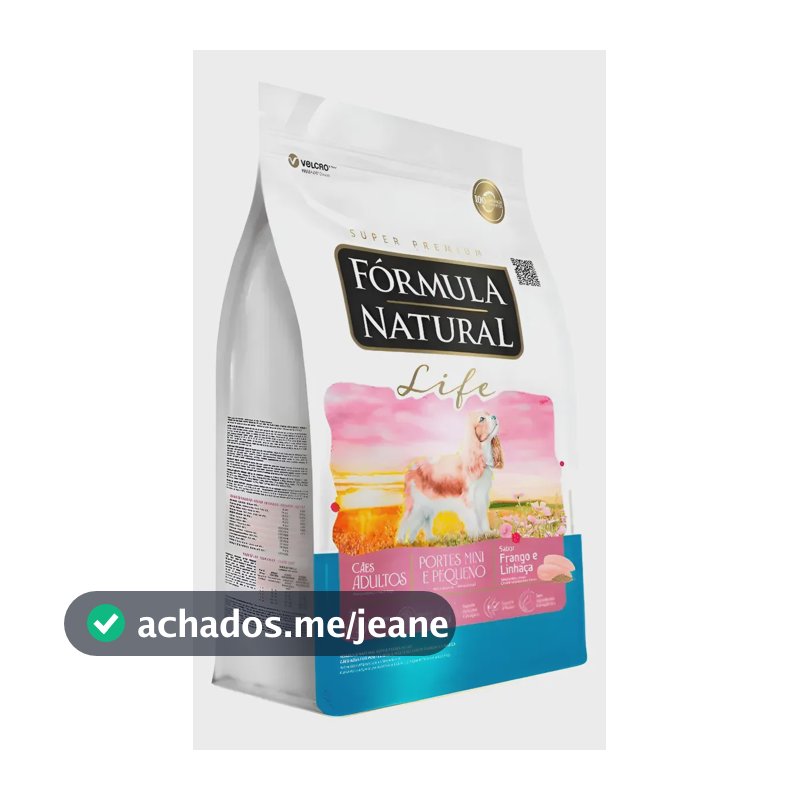 Fórmula Natural Life Adulto Peq. Porte 2,5 Kg