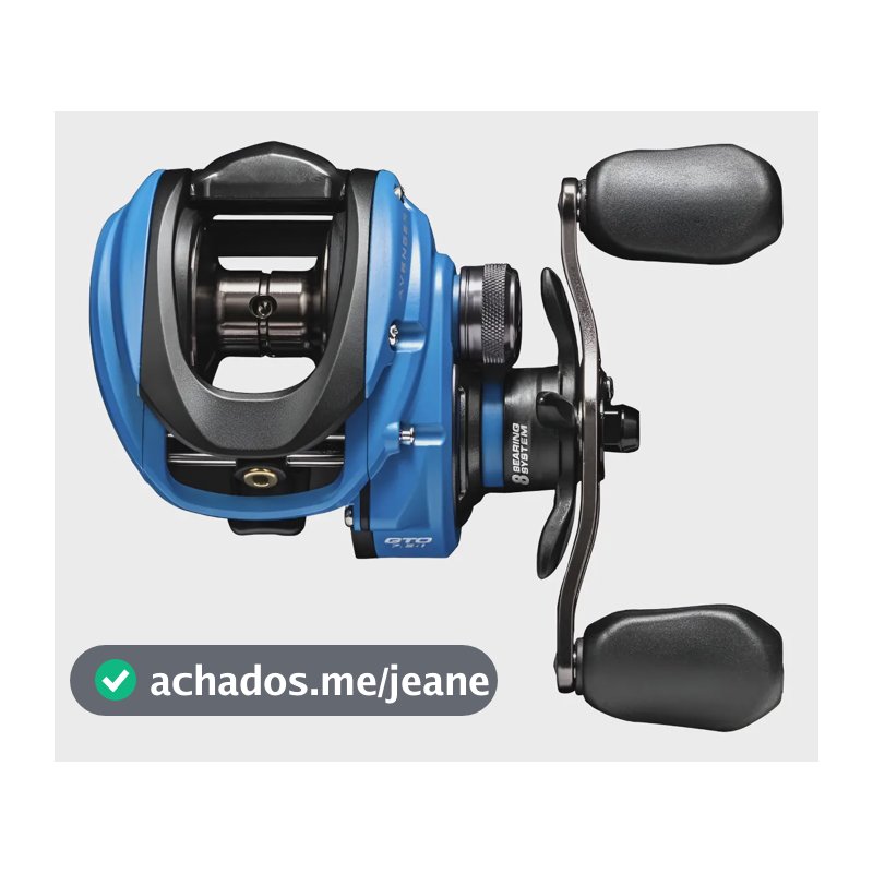 Carretilha Marine Sports Avenger 8000 Azul Lado Esquerdo