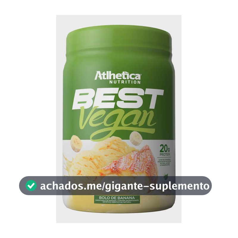 Best Vegan Atlhetica Nutrition 500g Bolo de Banana