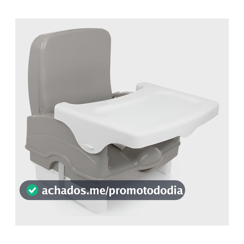 Cadeira de Refeição Portátil Cosco Kids, Smart, Cinza