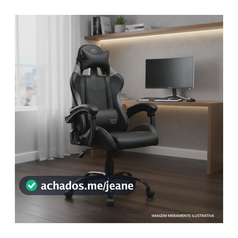 Cadeira Gamer Tgt Heron Tc2, Preto, Tgt-hrtc-bl03