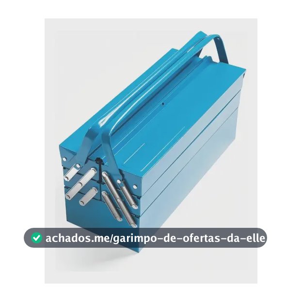 Caixa Sanfonada Para Ferramentas Azul Tramontina .