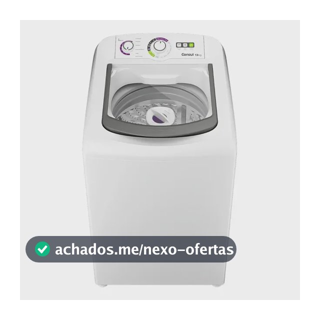 Máquina de Lavar Consul 13Kg Branca Ciclo Edredom - CWH13AB