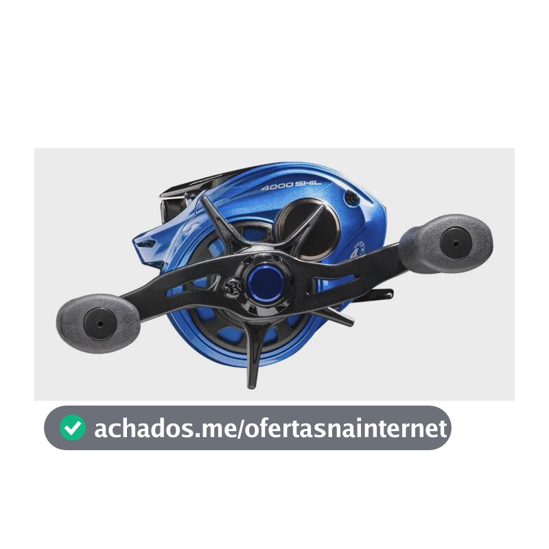 Carretilha Marine Sports Titan Pro 4000 7.3:1 4 Rolamentos Azul