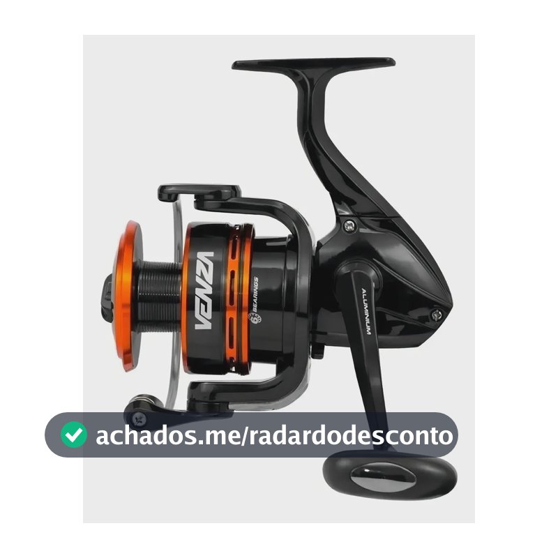 Molinete de Pesca Marine Sports Venza 2000 - Manivela Direito / Esquerdo