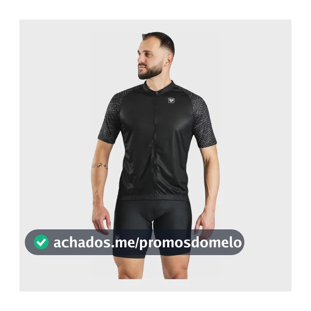 Camisa Ciclismo Masculina Free Force Basic Onix