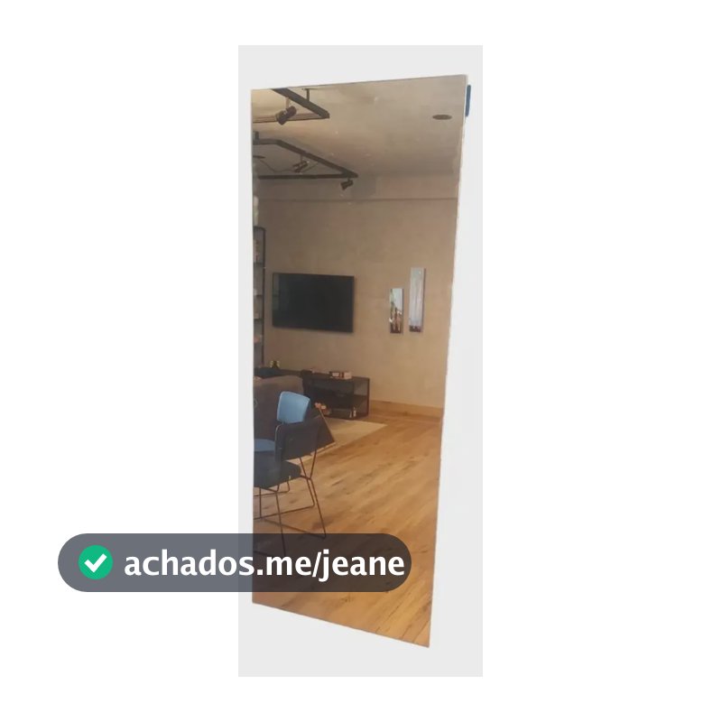 Agc Espelho Corpo Inteiro Provador Parede Loja 100x40 Cm Auto colante