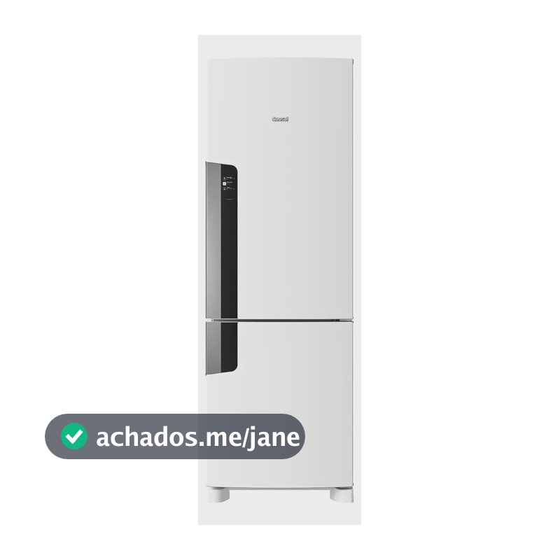 Geladeira Frost Free Duplex 399 Litros Consul Com Freezer Em Branco