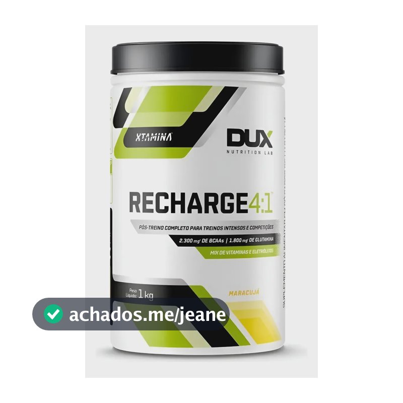 Recharge 4:1 (1000g) Dux Nutrition Sabor Maracujá