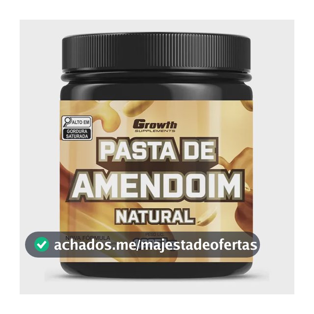Pasta De Amendoim Integral Torrado 1kg Growth Supplements Natural