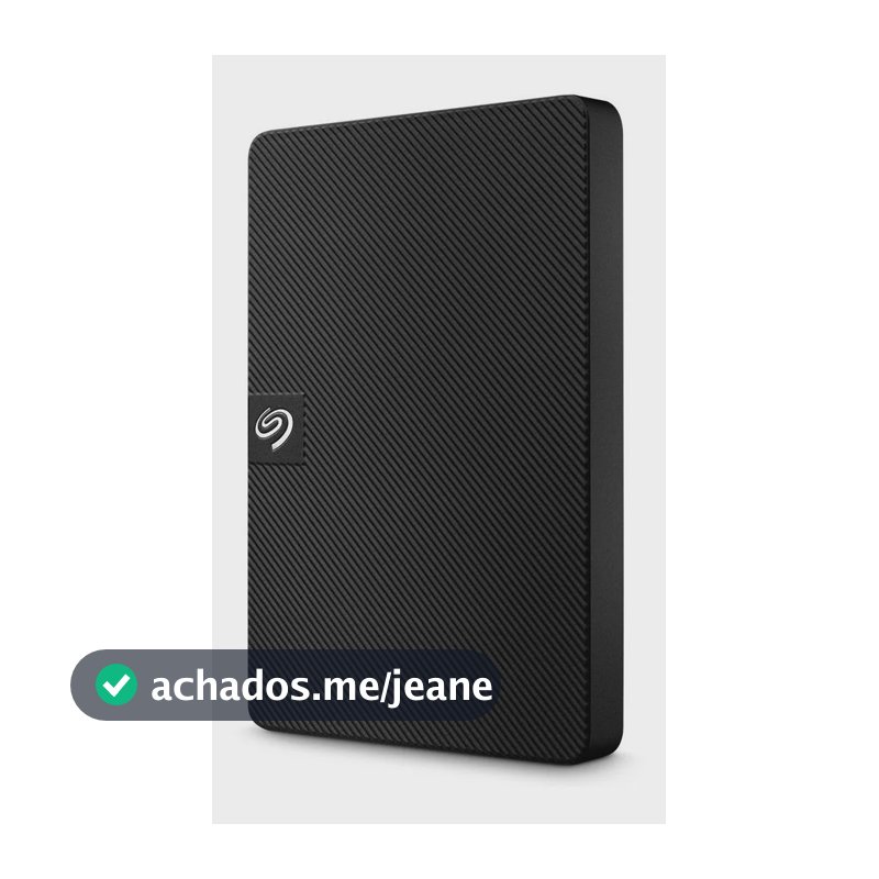 Hd Externo Portátil Seagate Expansion STEA1000400 1tb Usb 3.0 Preto